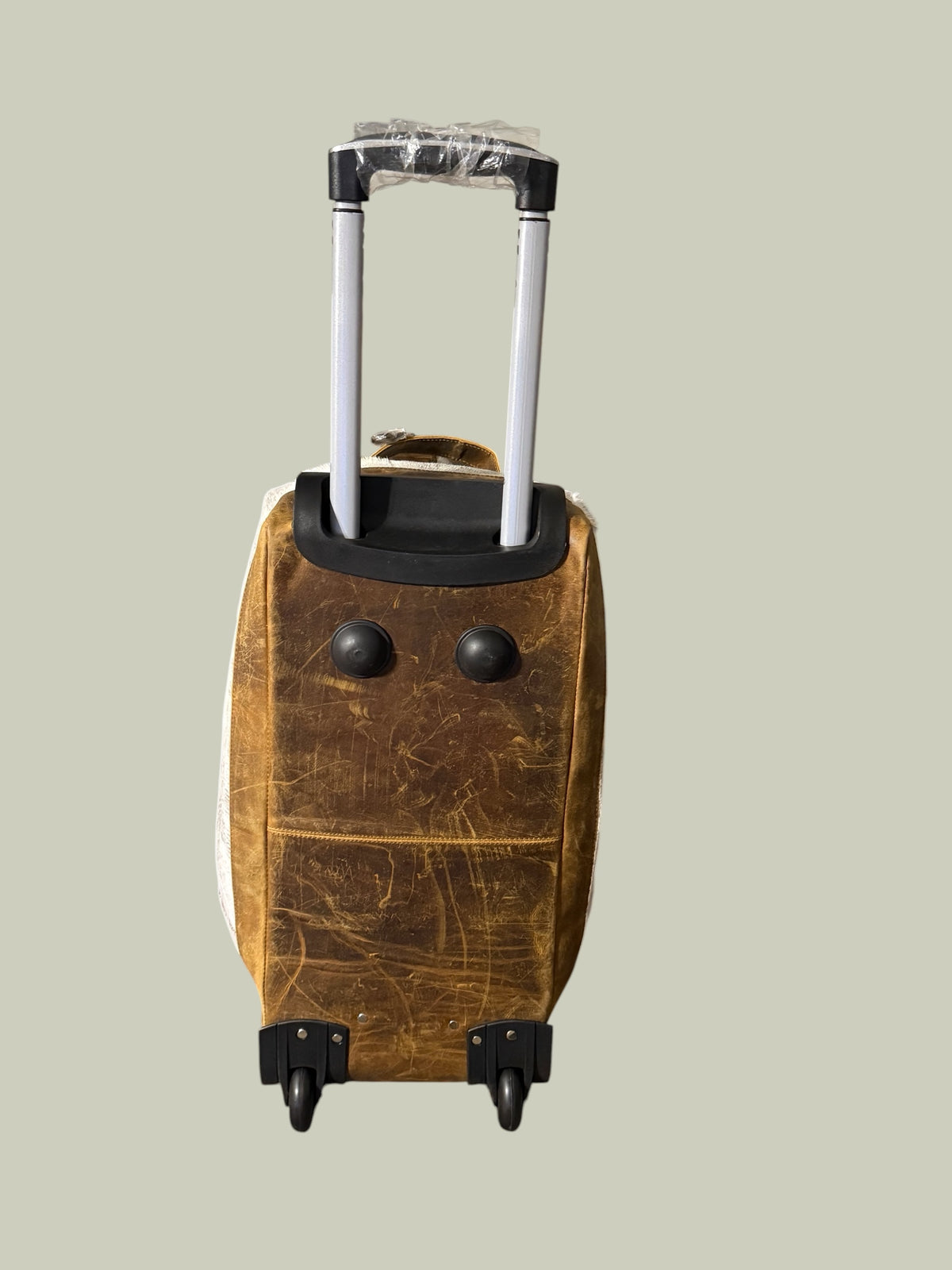 Amazing Rolling Cowhide Duffel Bag – 24” Western Travel Bag