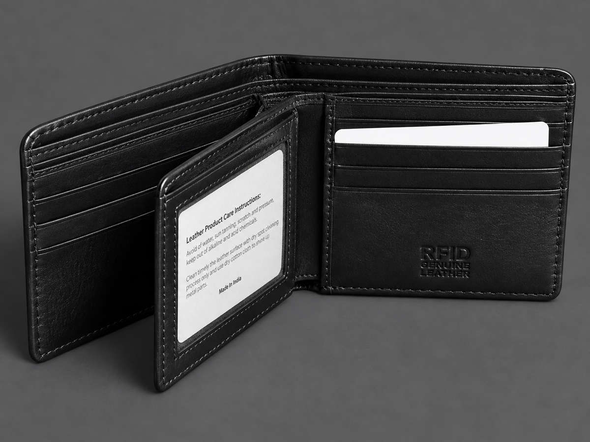 Golden Prairie Tooled Leather Wallet
