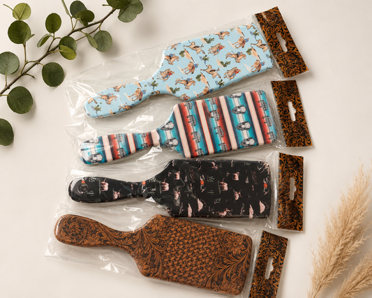 The Mane Event Western Paddle Brush