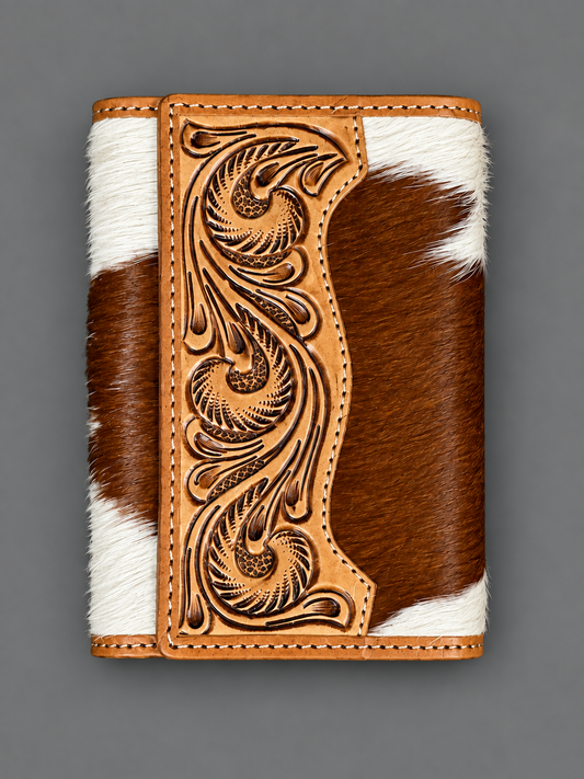 Western Heritage Cowhide Wallet
