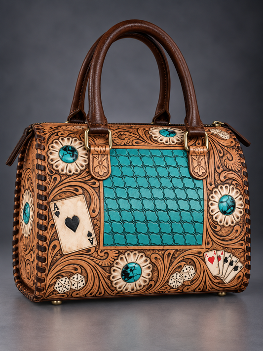 Turquoise High Roller Medium Speedy