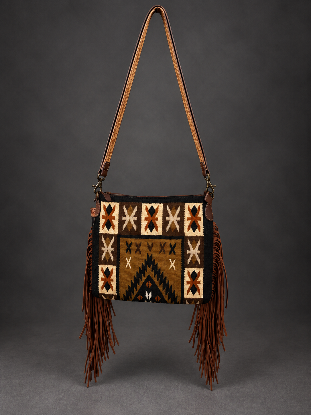 Canyon Heritage Concealed Carry Fringe Shoulder Bag