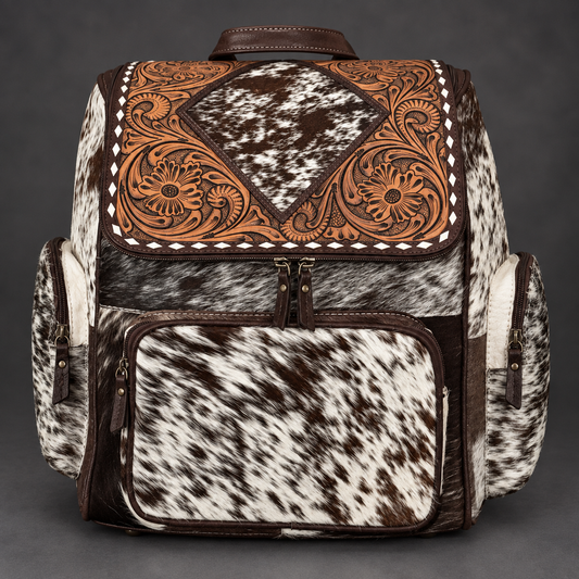 The High Plains Luxe Cowhide Backpack