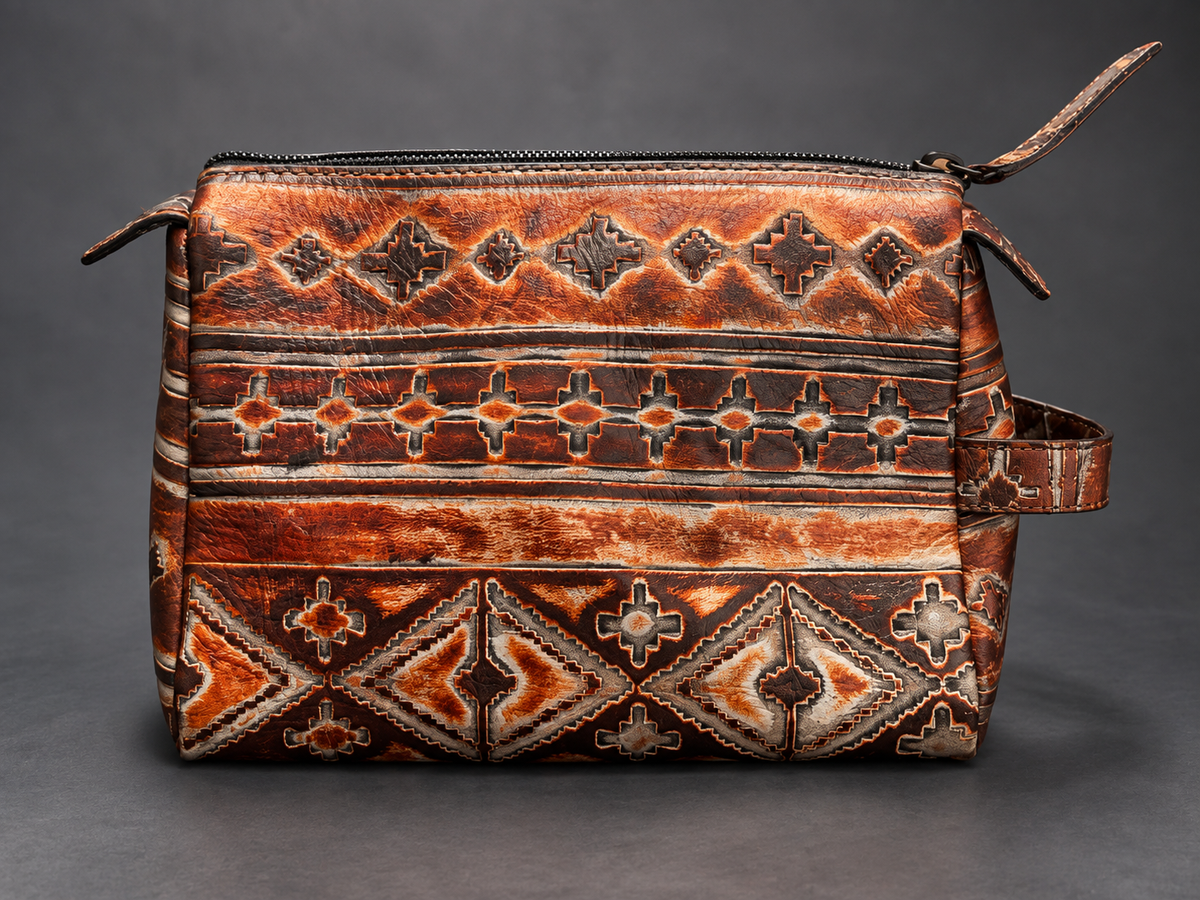 Desert Ember Western Toiletry Bag