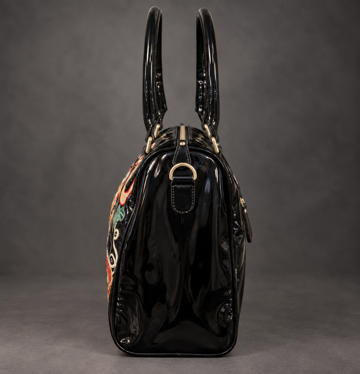 Midnight Retro Rodeo Luxe Handbag