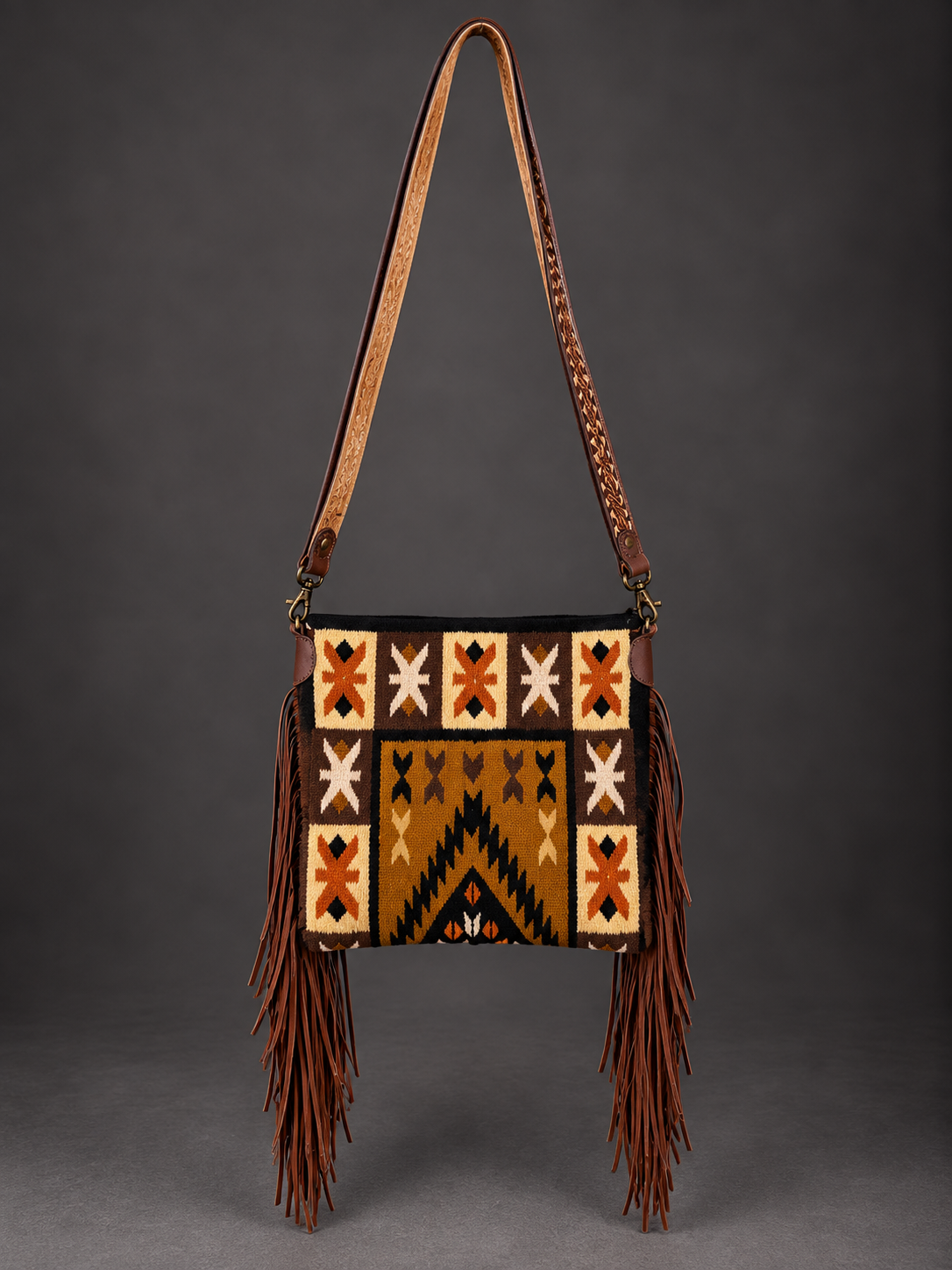 AD High Desert Concealed Carry Fringe Shoulder Bag
